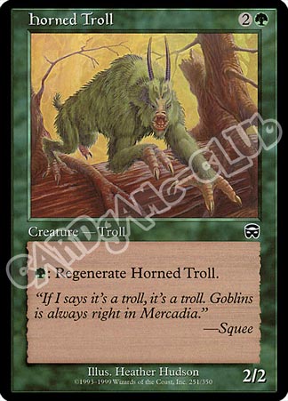 251 / 350 Horned Troll comune (EN) -NEAR MINT-