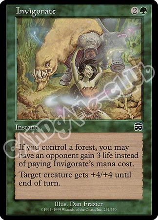 254 / 350 Invigorate comune (EN) -NEAR MINT-