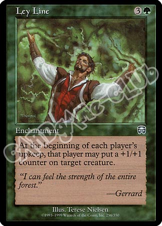 256 / 350 Ley Line non comune (EN) -NEAR MINT-