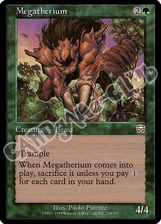 259 / 350 Megatherium rara (EN) -NEAR MINT-