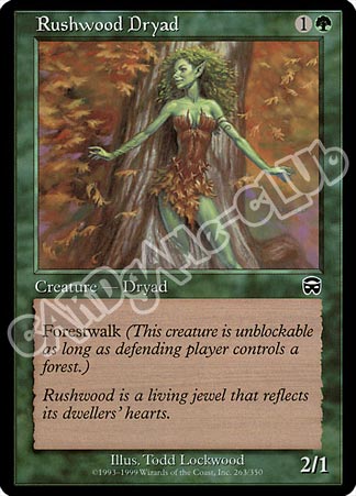 263 / 350 Rushwood Dryad comune (EN) -NEAR MINT-