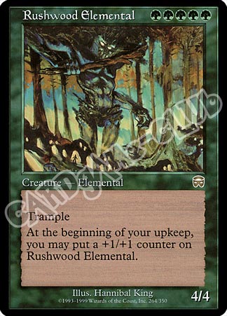 264 / 350 Rushwood Elemental rara (EN) -NEAR MINT-