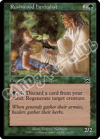 265 / 350 Rushwood Erbalist comune (EN) -NEAR MINT-