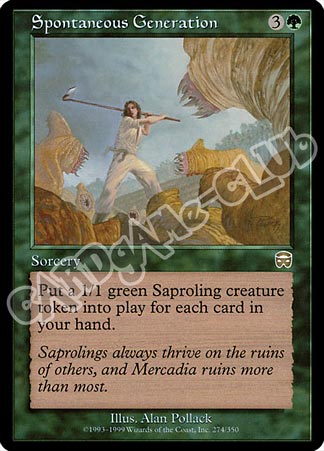 274 / 350 Spontaneous Generation rara (EN) -NEAR MINT-