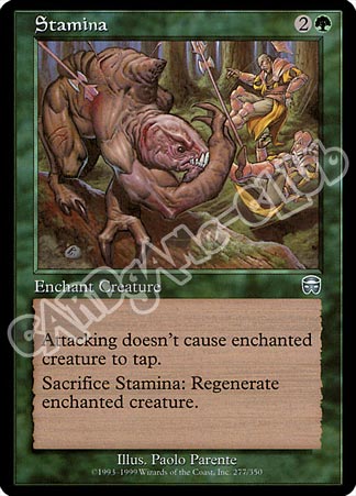 277 / 350 Stamina non comune (EN) -NEAR MINT-