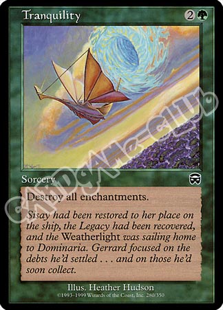 280 / 350 Tranquility comune (EN) -NEAR MINT-