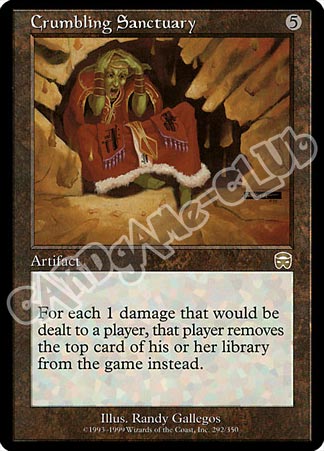 292 / 350 Crumbling Sanctuary rara (EN) -NEAR MINT-