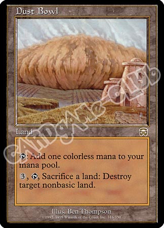 316 / 350 Dust Bowl rara (EN) -NEAR MINT-