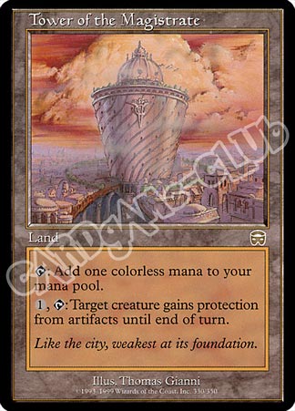 330 / 350 Tower of the Magistrate rara (EN) -NEAR MINT-
