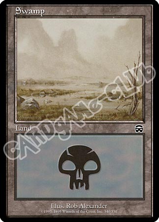 340 / 350 Swamp comune (EN) -NEAR MINT-