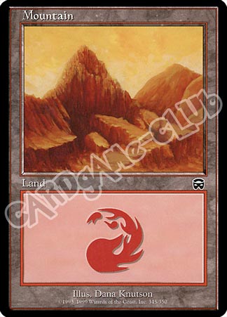 345 / 350 Mountain comune (EN) -NEAR MINT-