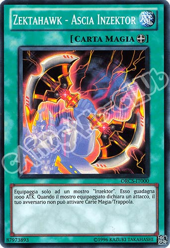 ORCS-IT000 Zektahawk - Ascia Inzektor super rara Unlimited (IT) -NEAR MINT-