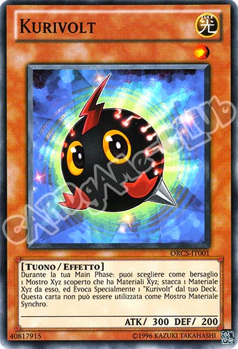 ORCS-IT001 Kurivolt comune Unlimited (IT)  -GOOD-