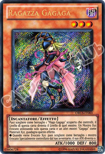 ORCS-IT003 Ragazza Gagaga rara segreta Unlimited (IT) -NEAR MINT-