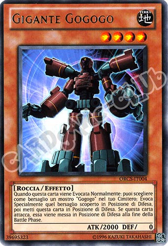 ORCS-IT004 Gigante Gogogo rara Unlimited (IT)  -GOOD-