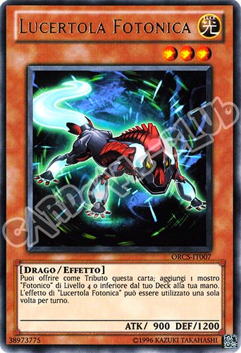 ORCS-IT007 Lucertola Fotonica rara Unlimited (IT) -NEAR MINT-