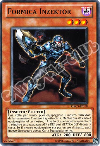 ORCS-IT018 Formica Inzektor comune Unlimited (IT)  -GOOD-