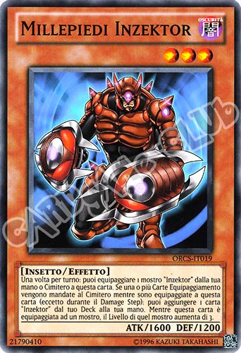ORCS-IT019 Millepiedi Inzektor comune Unlimited (IT) -NEAR MINT-