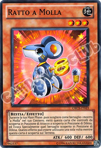 ORCS-IT023 Ratto a Molla super rara Unlimited (IT) -NEAR MINT-