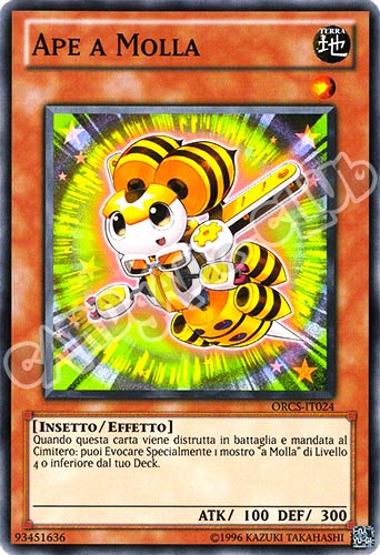 ORCS-IT024 Ape a Molla comune Unlimited (IT) -NEAR MINT-