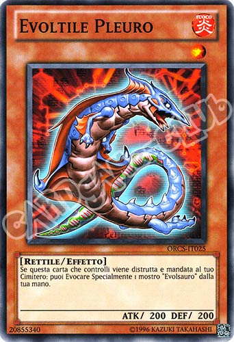ORCS-IT025 Evoltile Pleuro comune Unlimited (IT) -NEAR MINT-