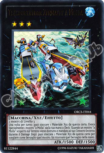 ORCS-IT044 Trasportatore Zenmaity a Molla ultra rara Unlimited (IT) -NEAR MINT-