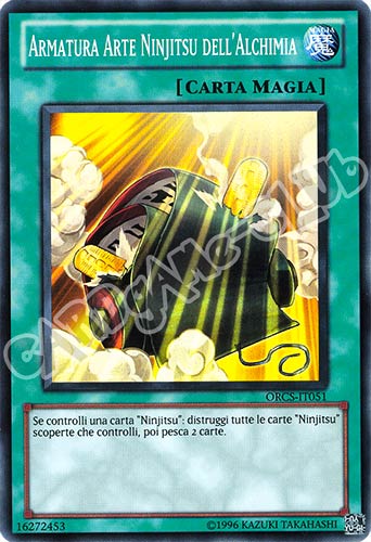ORCS-IT051 Armatura Arte Ninjitsu dell'Alchimia super rara Unlimited (IT) -NEAR MINT-