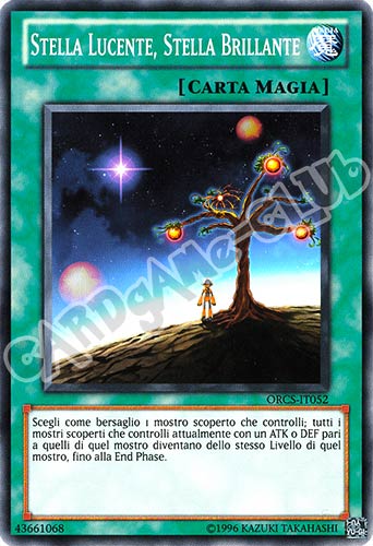 ORCS-IT052 Stella Lucente, Stella Brillante comune Unlimited (IT) -NEAR MINT-