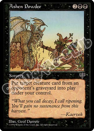 Ashen Powder rara (EN) -NEAR MINT-