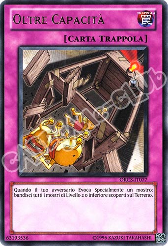 ORCS-IT077 Oltre Capacita' rara Unlimited (IT)  -GOOD-