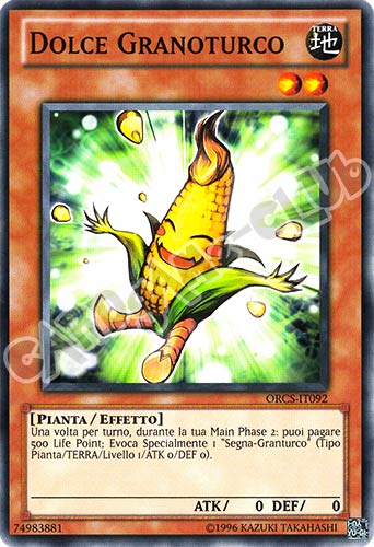 ORCS-IT092 Dolce Granoturco comune Unlimited (IT) -NEAR MINT-