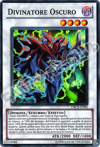 ORCS-IT095 Divinatore Oscuro super rara Unlimited (IT) -NEAR MINT-