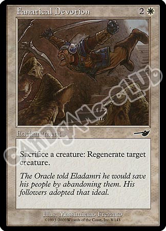 008 / 143 Fanatical Devotion comune (EN) -NEAR MINT-