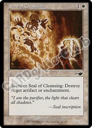 018 / 143 Seal of Cleansing comune (EN) -NEAR MINT-