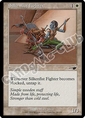 019 / 143 Silkenfist Fighter comune (EN) -NEAR MINT-