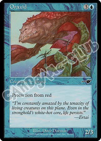 035 / 143 Oraxid comune (EN) -NEAR MINT-