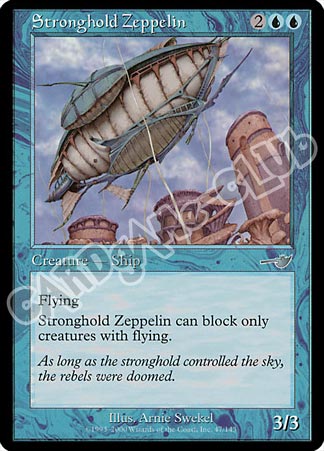 047 / 143 Stronghold Zeppelin non comune (EN) -NEAR MINT-