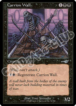054 / 143 Carrion Wall non comune (EN) -NEAR MINT-