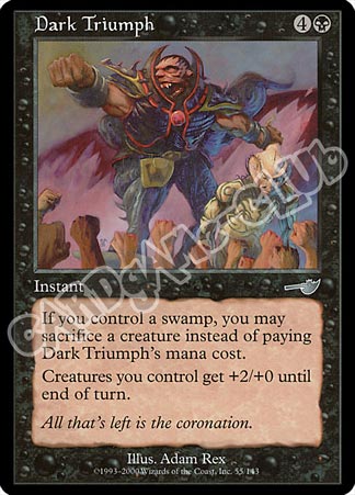 055 / 143 Dark Triumph non comune (EN) -NEAR MINT-