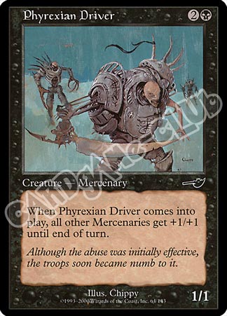 064 / 143 Phyrexian Driver comune (EN) -NEAR MINT-