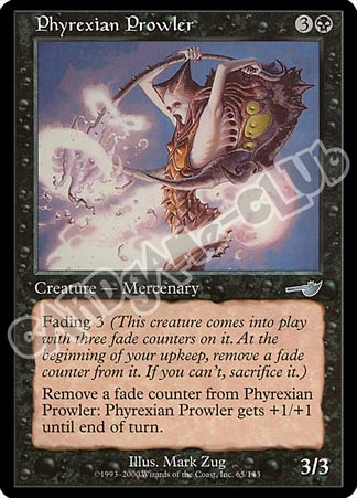 065 / 143 Phyrexian Prowler non comune (EN) -NEAR MINT-