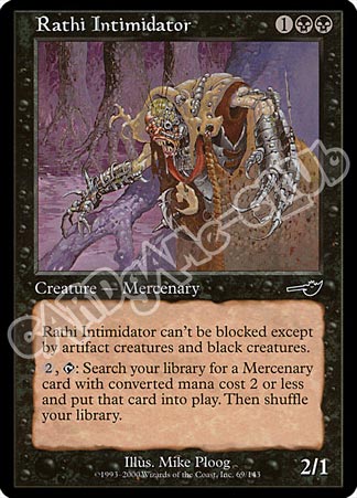 069 / 143 Rathi Intimidator comune (EN) -NEAR MINT-