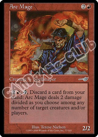 077 / 143 Arc Mage non comune (EN) -NEAR MINT-