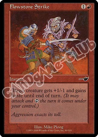 084 / 143 Flowstone Strike comune (EN) -NEAR MINT-