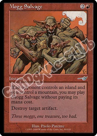 094 / 143 Mogg Salvage non comune (EN) -NEAR MINT-