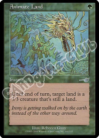 101 / 143 Animate Land non comune (EN) -NEAR MINT-