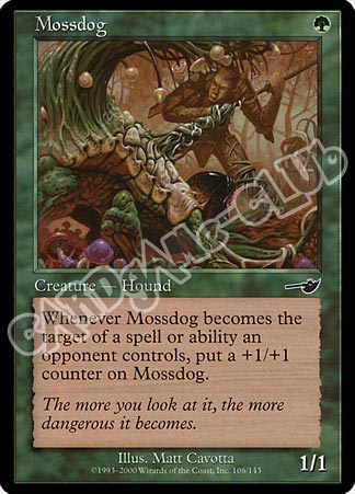 106 / 143 Mossdog comune (EN) -NEAR MINT-