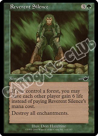 111 / 143 Reverent Silence comune (EN) -NEAR MINT-