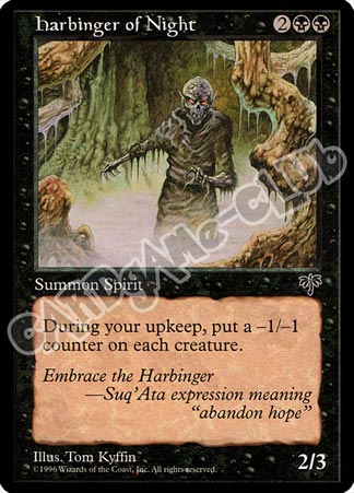 Harbinger of Night rara (EN) -NEAR MINT-