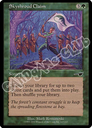 117 / 143 Skyshroud Claim comune (EN) -NEAR MINT-